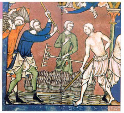 Bible Maciejowski enluminée à Bruges – vers 1250 – New-York, Pierpont Morgan Library, Ms. 638 f°12